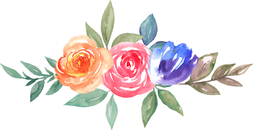Flowers Watercolor Illustration